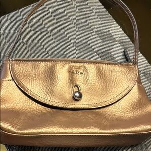 Bronze Leather Handbag